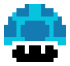 Large Blue Mario Mushroom